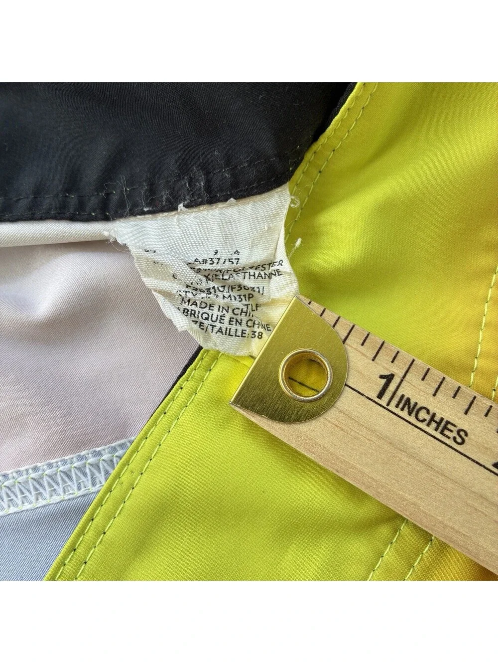 Billabong Platinum × Board ShortsMens 38 Color Block Surf Swim